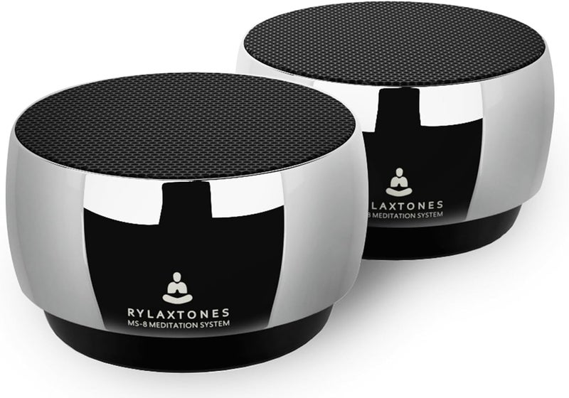 rylaxtones Meditation System,Electronic Tibetan Singing Bowl, Meditation Tone Machine,for Meditation,Mindfulness,Sound Bath,Chakra Healing, Stress Relief,Sound Therapy,Yoga Practice,Relaxation - Image 1
